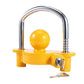 Adjustable Trailer Coupler Lock for 4.76cm 5.08cm and 5.87cm Hitches for RV Camper and Boat Trailers