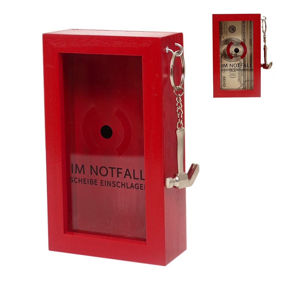 Funny Emergency Box with Hammer Break in Case of Emergency Box Office Desk Decor