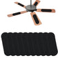10 Pack Ceiling Fan Filter Pads Activated Carbon Fiber for Blade Odor Dust Removal