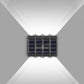 4Pcs Solar UP and Down Illuminate Wall Lamps