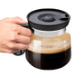 16 Oz Coffee Pot Mug Glass with Lid