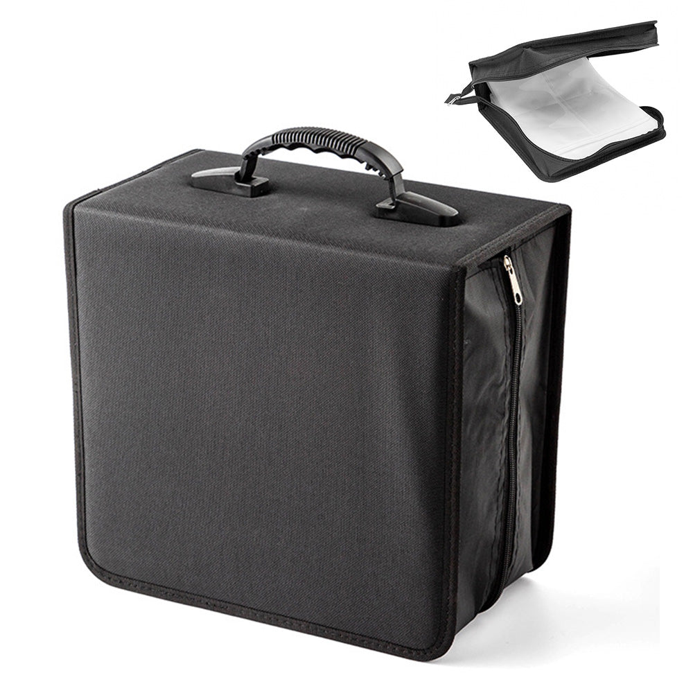 CD DVD Disc Storage Case Bag 520 Capacity Oxford Fabric