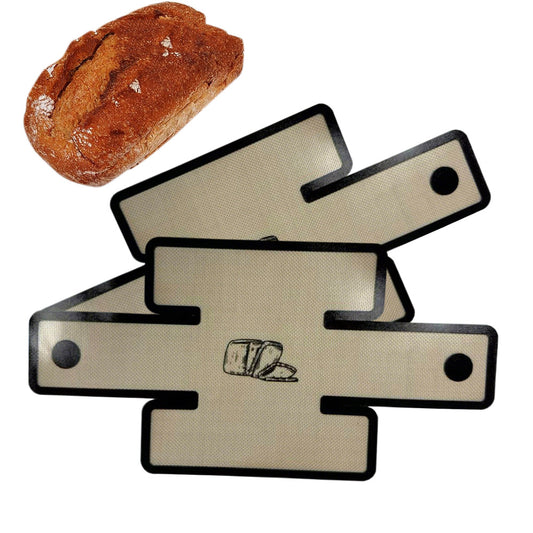 2Pcs Silicone Baking Mat Loaf Pan Liner for Bread Baking