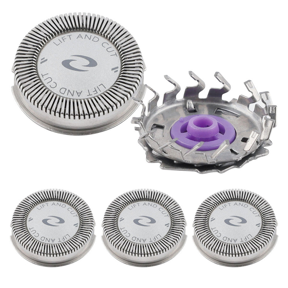 3 Pcs Replacement Shaver Head Blades Compatible With Philips HQ56 Series