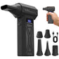 Compressed Air Duster-110000RPM Powerful Electric Rechargeable 4 Speed Adjustable