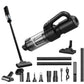 Car Vacuum 8000PA Portable Vacuum Cleaner and Air Duster with LED Light for Office
