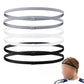 6 Pack Elastic Sports Headbands for Men and Women Running Fitness