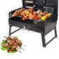 Portable Folding Charcoal BBQ Grill Utensil for Camping Travel Picnic Outdoor