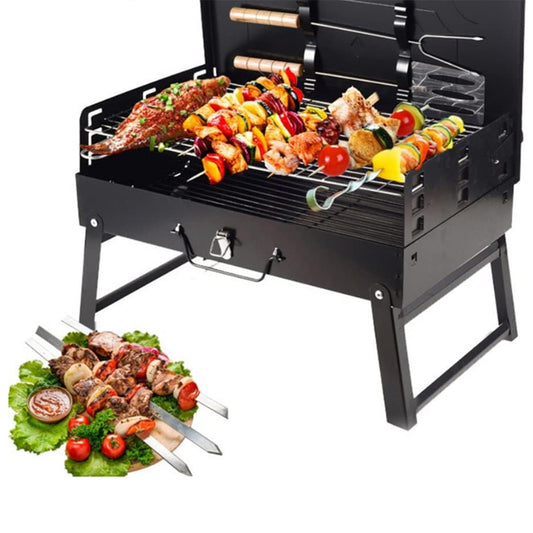 Portable Folding Charcoal BBQ Grill Utensil for Camping Travel Picnic Outdoor