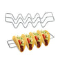 2Pcs Stainless Steel Taco Shell Holder Stand Taco Tray Plates for Taco Bar Gifts Accessories