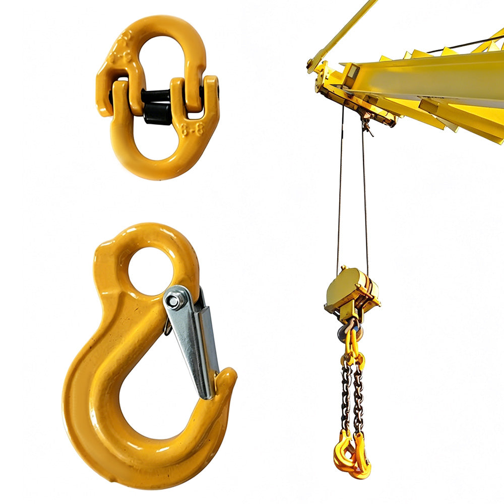 2Pcs Hammerlock Link with Slip Hook for RV Trailer Towing Connection and Extension