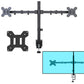 Arm Desk Mount Dual TV Screen Monitor Holder Bracket