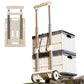 Folding Hand Truck Portable Dolly Cart Wheels with Elastic Rope for Travel Camping