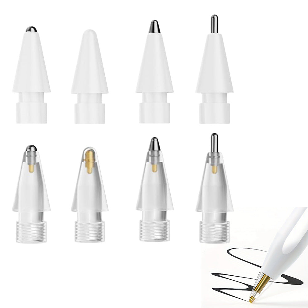 8Pcs Set for Replacement Apple Pencil Tips for Apple Pencil Pro 2nd 1st Generation USB-C