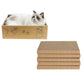 5Pcs Cat Scratcher Cardboard Box Cat Scratching Pad for Indoor Cats and Kitten