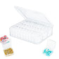 Plastic Bead Organizer Box for DIY Jewelry and Nail Craft Storage