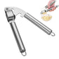 Manual Stainless Steel Garlic Press Crusher for Home Kitchen Cooking