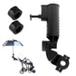Multi-Function Umbrella Holder for Golf Cart