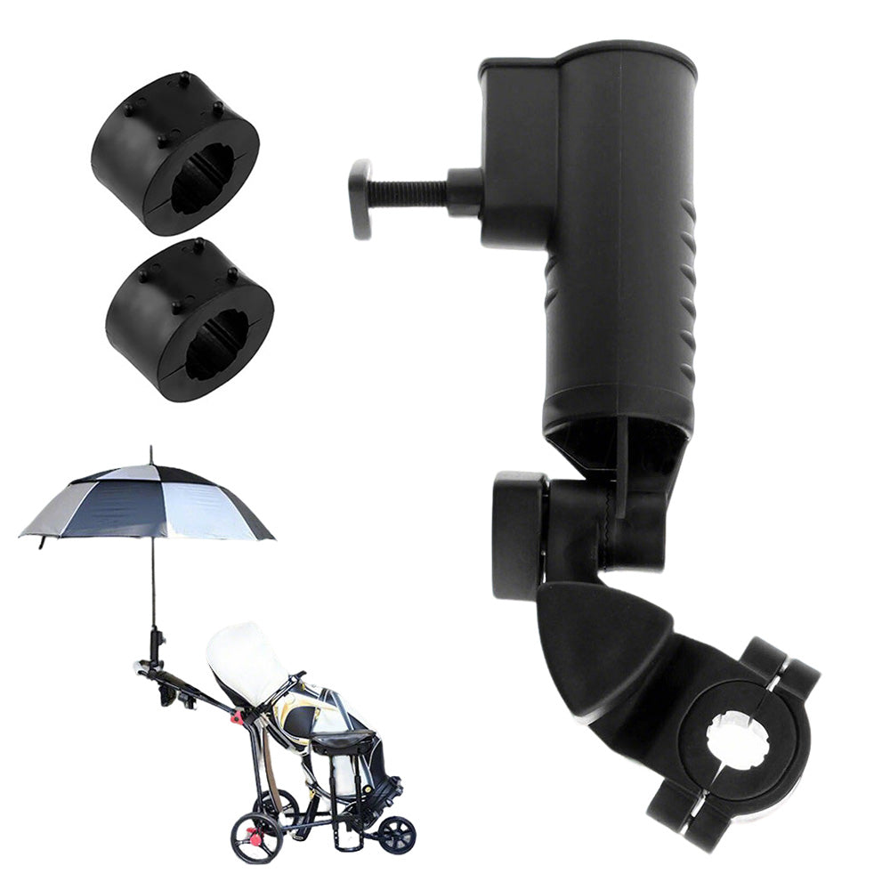 Multi-Function Umbrella Holder for Golf Cart