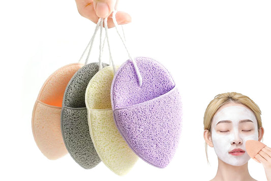 4 Pack Glove Style Facial Cleansing Sponges