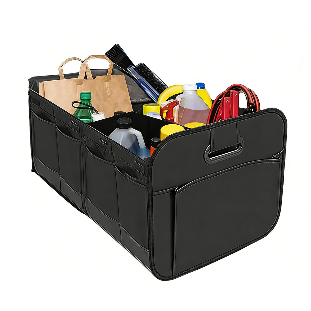 Car Trunk Organizer Foldable Organizer for Car with Reinforced Handles