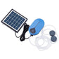 Auto Day and Night Solar Powered USB Oxygenator Air Pump Oxygenator for Fish Pond Pool
