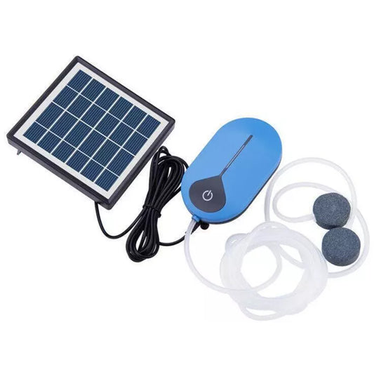 Auto Day and Night Solar Powered USB Oxygenator Air Pump Oxygenator for Fish Pond Pool