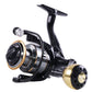Spinning Fishing Reel HE Series 5000 6000 7000 Size 12 Ball Bearings 10kg Drag