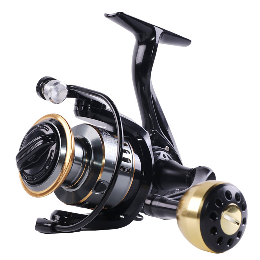 Spinning Fishing Reel HE Series 5000 6000 7000 Size 12 Ball Bearings 10kg Drag