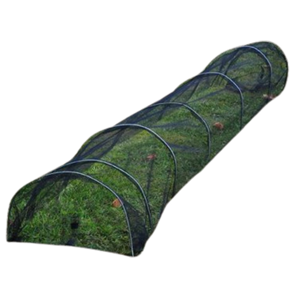 Black Grow Tunnel Net Mesh Plant Cover