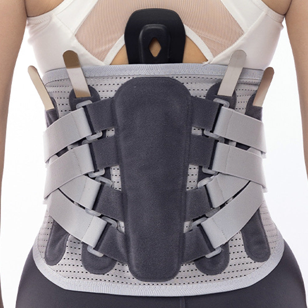 Adjustable Lumbar Support Belt Lower Back Brace With Lumbar Pad Waist Belt
