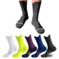 5 Pair Cushion Crew Socks Running Socks for Hiking Basketball