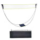 Portable Foldable Easy-Setup Badminton Net Set