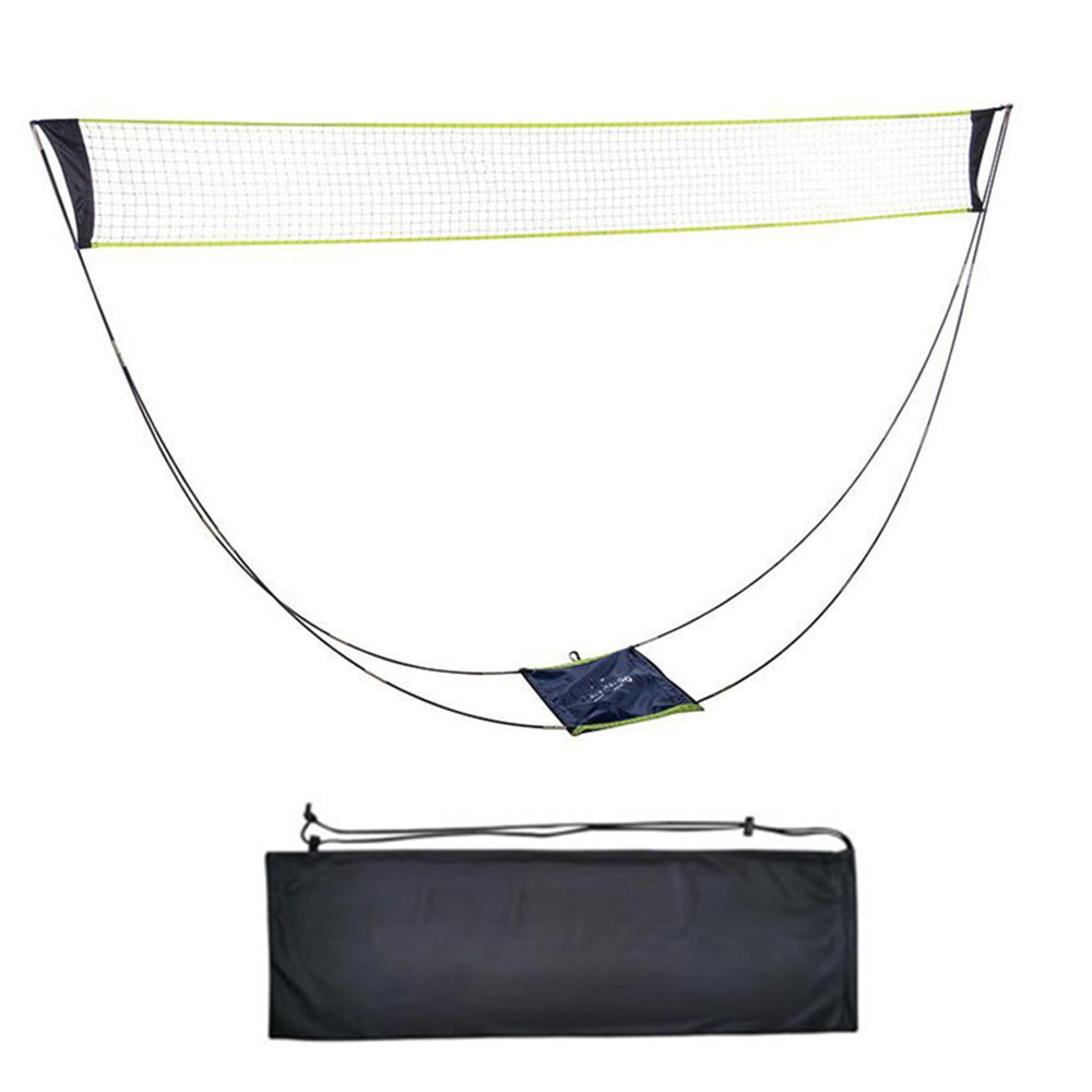 Portable Foldable Easy-Setup Badminton Net Set