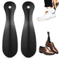 2Pcs 19cm Stainless Steel Shoe Horn No Bend Unisex