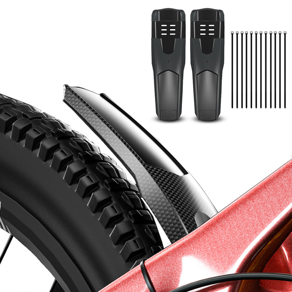 2PCS Bike Front Rear Fender Mudguard Mud Guard Tool For Mountain Bicycle Road Cycling