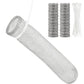 24Pcs Stainless Steel Washing Machine Drain Filter - Universal Drain Filter with Cable Ties