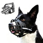 Breathable Rubber Dog Muzzle with Reflective Strap for Walking