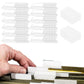 100Pcs PVC Hanging File Folder Tabs