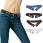 4Pcs High Elastic Waist Belts Adjustable Slide Buckle for Men and Women