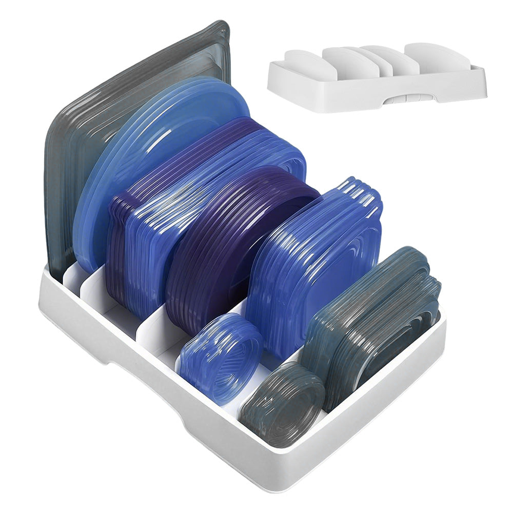 Kitchen Cabinet Organizer for Food Container Lid Pantry Organizers and Storage