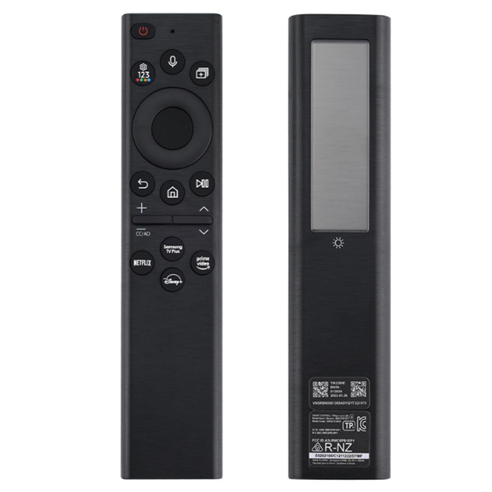 Solar Cell Voice Remote Control Replacement Compatible with Samsung Smart TVs