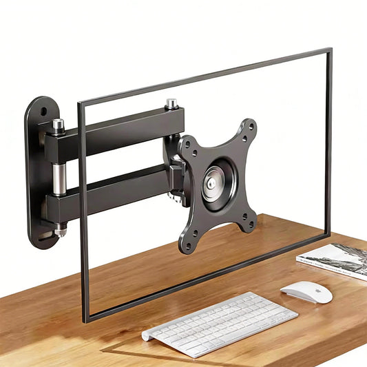 Monitor Wall Mount 360 Degree Swivel for TV Bracket with Extension Arm