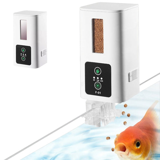 Automatic Fish Feeder Intelligent Timing Aquarium Large Capacity Food Dispenser