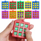 10-Pack Portable Tic Tac Toe Game Colorful Keychain Set