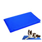 Blue Polyester Gel Cooling Sleeping Mat for Dogs Cats in 6 Sizes