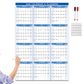 2026 Wall Calendar 12 Month Annual Yearly Wall Planner Horizontal and Vertical