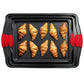 3Pcs Nonstick Kitchen Oven Baking Pans Set Premium Carbon Steel Bakeware for Oven Baking