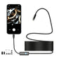 8mm 640x480 USB Type C Inspection Camera with 8 LED Lights