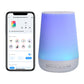White Noise Sound Machine Sleep Therapy Relaxation Light